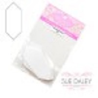 3/4" Elongated Hexagon 50Pk - Sue Daley