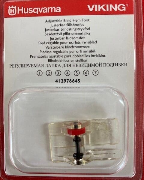 Husqvarna Adj Blind Hem Foot Clear