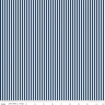 1/8" Navy Stripe