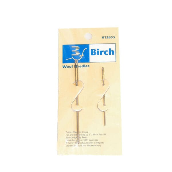 Birch Knitters Sewing Needles 2 Pk