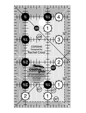 Creative Grids 2.5" x 4.5" Rectangle