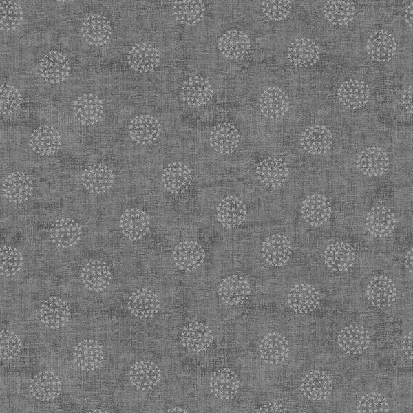 Crosses And Dot Quilt Back Wideback Black Charcoal