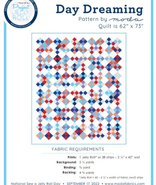 Day Dreaming Free Pattern by Moda