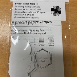 EPP Dresden Plate 2pk 4" Block