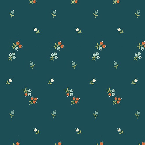 Flower Box A 1018T Buds Peacock