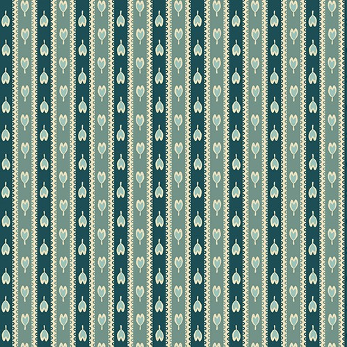 Flower Box A 1019T Trailing Petals Teal