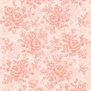 Homestead Pink Peach Floral Wideback