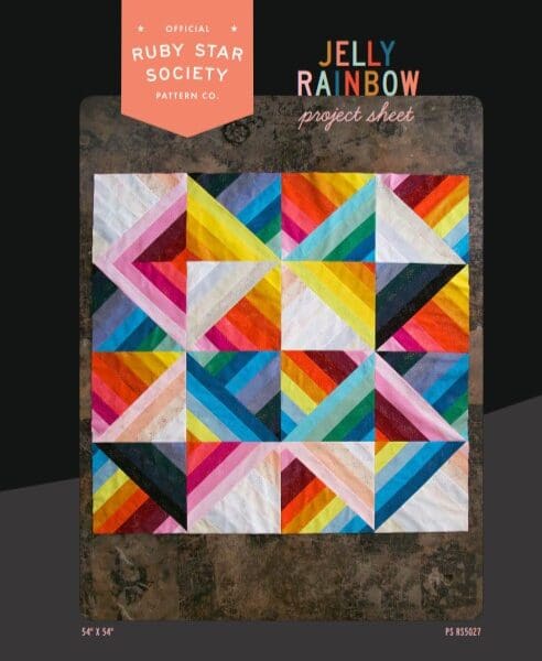 Jelly Rainbow Free Pattern by Ruby Star Society