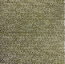 Cot Quilt Backing Olive Ditsy