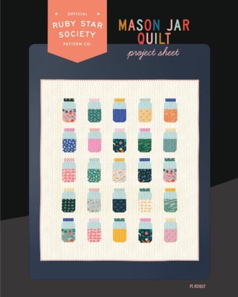 Mason Jar Free Pattern by Ruby Star Society