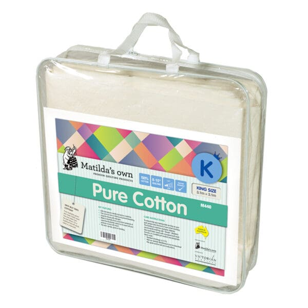 Matilda's Own Pure Cotton Wadding King Size