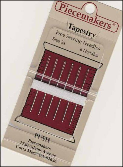 Piecemaker Tapestry Needles #24