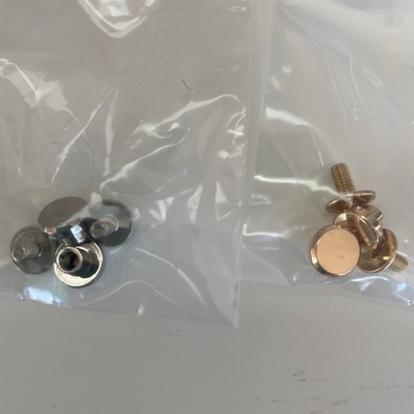 Purse Rivets Screw In 2Pk