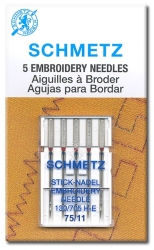 Schmetz Embroidery Needles 75/11