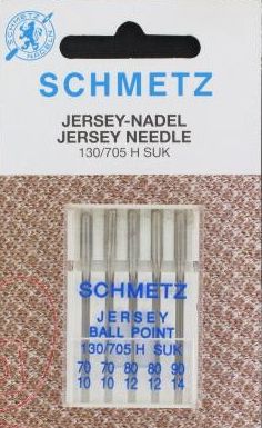 Schmetz Jersey Needle 130/705 H  Various