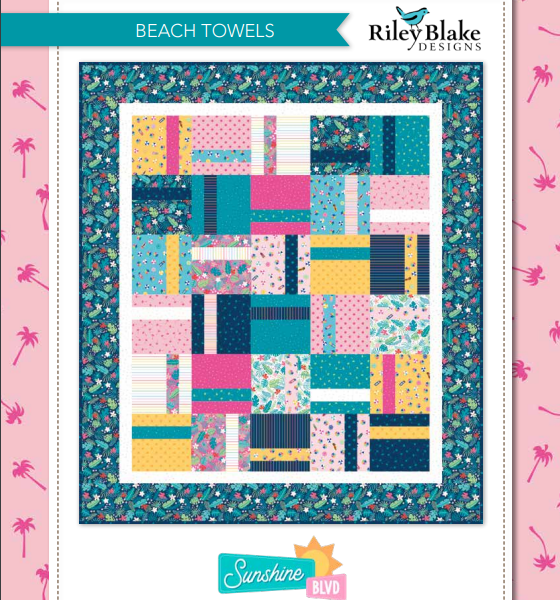 Beach Towels Free Quilt Pattern