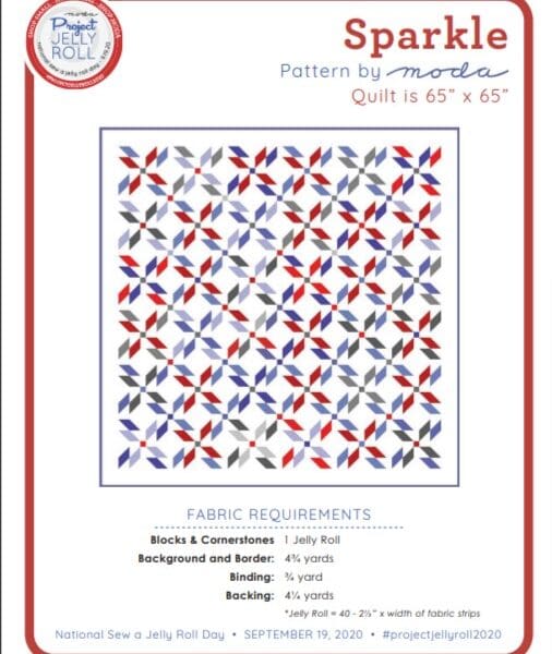 Sparkle Free Pattern by Moda