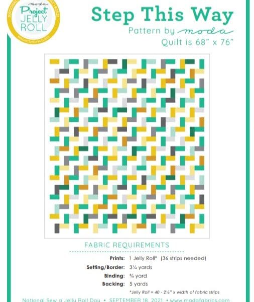 Step This Way Free Pattern by Moda
