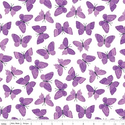 Strength in Lavender C13223 White
