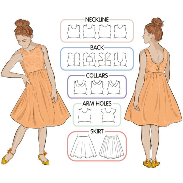 Teen Tea Party Dress Pattern