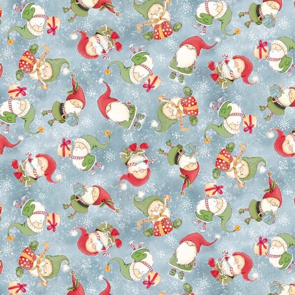 Tossed Holiday Elves CD1397