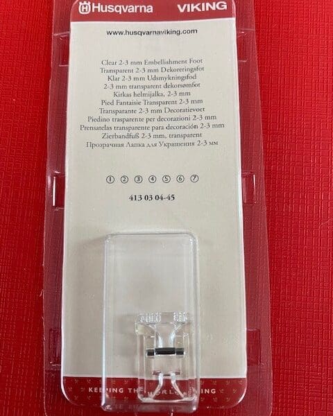 Quilting_tools_online_patchwork_tools_shops_garfield_pakenham_warragul_drouin_berwick_melbourne_victoria_australia_husqvarna_viking_Clear_Embellishment_Foot