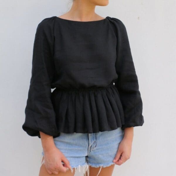 Hilary Top Pattern - Tessuti