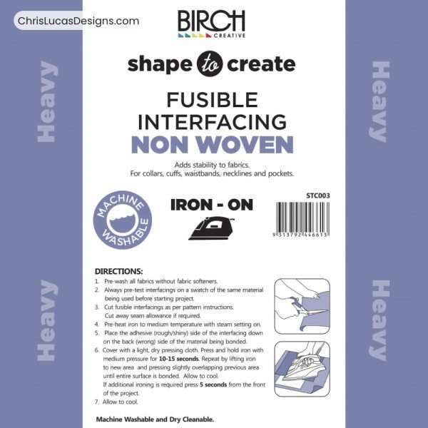 shape_to_create_fusible_interfacing_heavy_quilt_shops_garfield_berwick_pakenham_victoria_australia