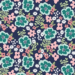 Juliette Navy Floral WM3064 29201 443