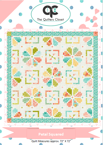 Petal Squared Quilt Pattern