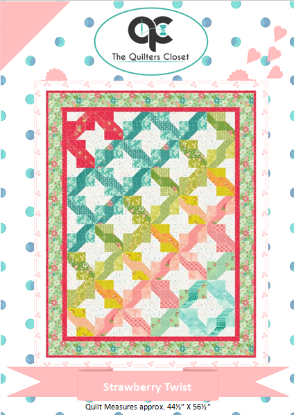 Strawberry Twist Quilt Pattern