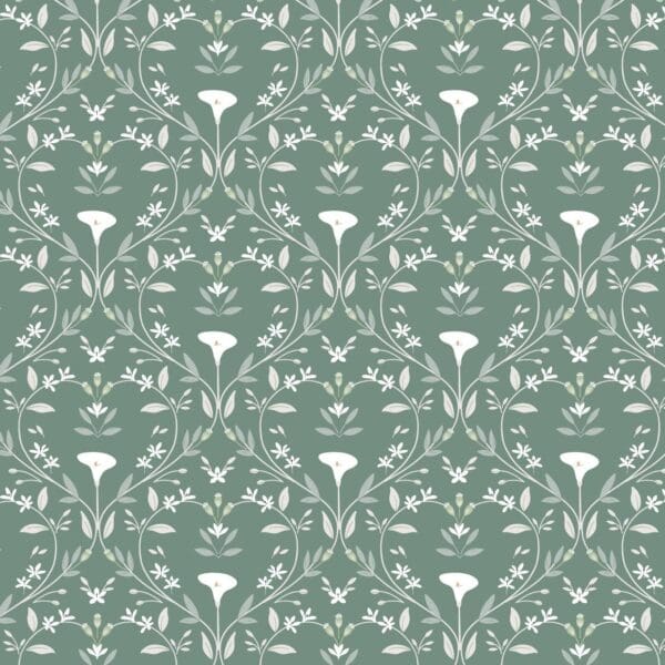 Water Garden CC37.2 Serenity Forest Green