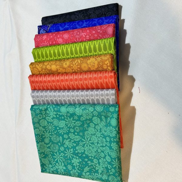 Sun Print 2024 Fat Quarter Bundle 8pc Colourway 3